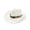 White, variant on Straw Hat , Bucket Hats for Men , Girls Beach Hat Stylish Summer Western Cowboy Hat for Women and Men Breathable Shapeable Straw Sun Hat with Hollow Design