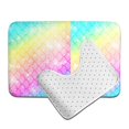 thumbnail image 6 of Honeii Fish Scale Pattern Bathroom Anti-Skid Pad Bathroom Mat Vintage Seamless Pattern Not-Slip Toilet Rug Set, 6 of 6