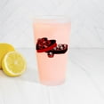 thumbnail image 3 of CafePress - Skull Valentine Candy - Pint Glass, Drinking Glass, 16 oz. CafePress, 3 of 4