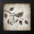 thumbnail image 2 of Emery, Kristin 12x12 Black Modern Framed Museum Art Print Titled - Solo Bird I, 2 of 5