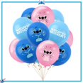 thumbnail image 3 of Decoraciones para fiesta de cumpleaños de Disney Stitch, Lilo y Stitch, servilletas de papel azul, vasos, platos, globos, suministros para baby shower para niños, 3 of 5