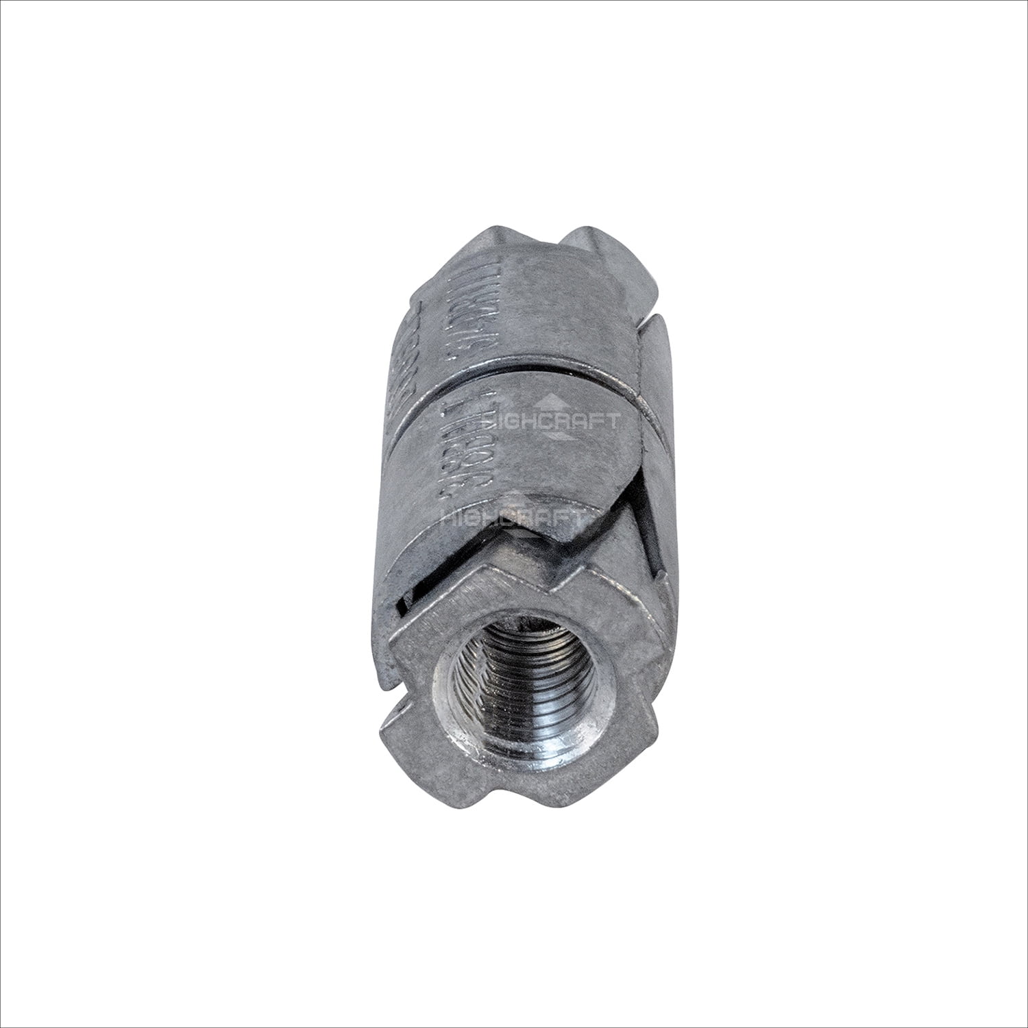Highcraft 1/2” Double Expansion Shield, Zinc, 24 Pack