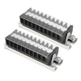 thumbnail image 3 of Bloc de Jonction de Terminal de Bloc de Borne à Deux Rangées, 2pcs Innovation Moderne de Bloc de Jonction de Terminal, 3 of 14