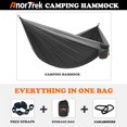 thumbnail image 4 of Hamaca para Camping AnorTrek Súper Ligera y Portátil de Nylon, 4 of 7