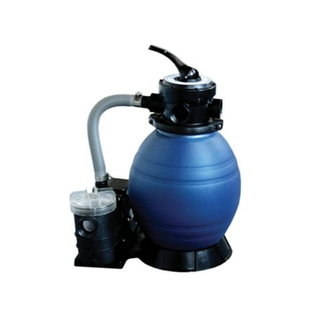 sand hp swimming pump spa ground filter above pool system mount gray