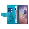 thumbnail image 3 of for Galaxy S23 Ultra Wallet Case, [Butterfly Embossed] PU Leather Wallet Case Flip Protective Phone Cover with Card Slots and Kickstand for Samsung Galaxy S23 Ultra 6.8 - Inch,Blue, 3 of 9
