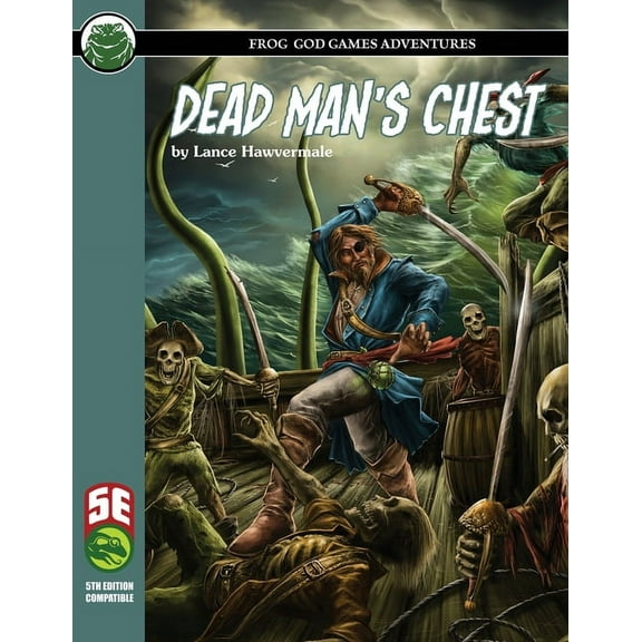 Dead Man's Chest 5e, (Paperback)