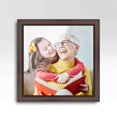 thumbnail image 4 of 34x34 Brown Real Wood Picture Frame Width 1.25 inches | Interior Frame Depth 0.5 inches | Garrin, 4 of 8