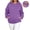 Purple-Hooded, variant on FchengtaiS Women's Maternity Nursing Hoodies Sweatshirt Long Sleeves Oversized Zipper Breastfeeding Pullover Tops with Pockets