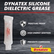 Dynatex Dielectric Grease 5 oz Tube - Silicone-Based, High Temp Vacuum & Water Resistant, Protects Electrical Connections, Non-Hardening (Single)