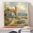 thumbnail image 2 of Cuadros Decorativos 5D Diamond Painting Kit Watchtower House Full Square Drill DIY Art Crafts Mosaico Ehuebsd Nuevos Originales, 2 of 8