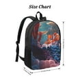 thumbnail image 2 of Finding Nemo Backpack, Large Capacity Laptop Backpack, Durable Water-Resistant Daypack, 17.3x12.2x5.5 Inch, 2 of 8