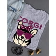 thumbnail image 3 of Corgi Mama T-Shirt Women -Image by Shutterstock, Female 3X-Large, 3 of 4