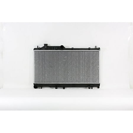 Radiator - Pacific Best Inc For/Fit 13091 08-14 Subaru Impreza WRX Base MT 09-13 exclude STI (Best Tyres For Wrx)
