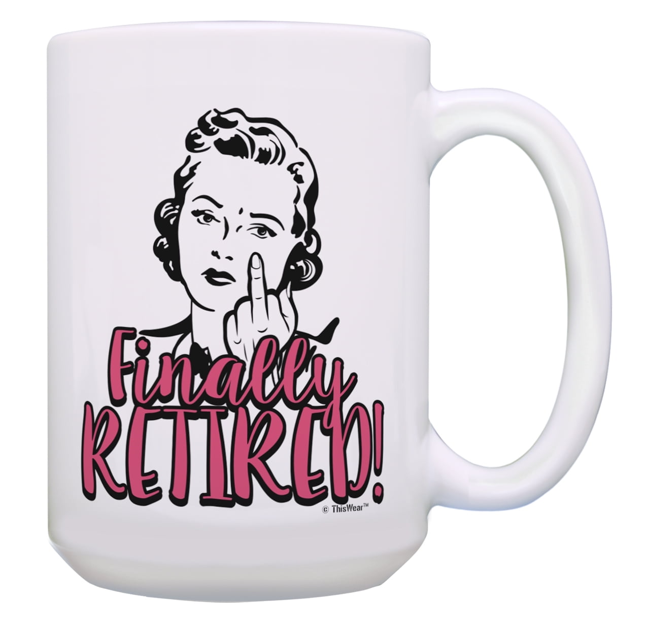 ThisWear Gag Retirement Gifts Finally Retired Gift for Retirees Retired