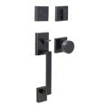thumbnail image 4 of Weslock 02880-242FR2D Brookside Deadbolt Keyed One Side Handle Set with Mesa Knob, Matte Black, 4 of 6