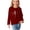 Claret, variant on Zwiiyzr Toddler Baby Girl Long Sleeve Sweatshirt Tops Basic Solid Color Sweater Shirts Kid Fall Clothes 3-14 Years Olive Green