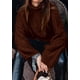 thumbnail image 2 of Suéter PRETTYGARDEN Otoño 2025 de Punto Grueso con Cuello Alto XL, 2 of 8