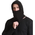 thumbnail image 3 of Bravo! Balaclava Face Mask Men Women Winter Windproof Drawstring Motorcycle Outdoors Ski Mask, 3 of 5