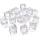 thumbnail image 1 of XinxuCarámbanos acrílicos, carámbanos falsos transparentes para decoración de bares, rellenos de jarrones, accesorios de fotografía, manualidades (100 piezas-2*2 cm), 1 of 5