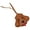 Brown, variant on Charming Poodle Keyring PU Material Pet Lover Accessory Cute Bag Ornament