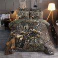 thumbnail image 1 of Maxcorners Deer Hunter'S Camouflage Art Bedding Set, 1 of 5