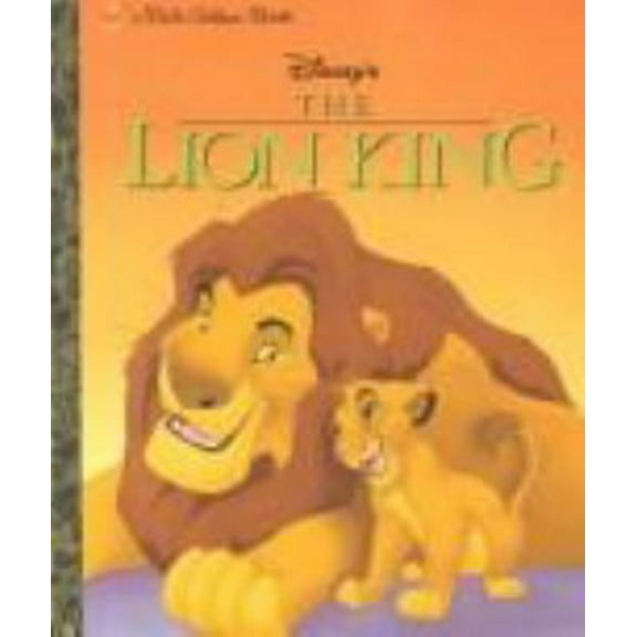 Pre-Owned Disney's The Lion King (A Big Golden Book) (Hardcover) 0307123766 9780307123763