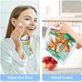 thumbnail image 7 of GZHJMY Golden Sunflower 100% Cotton Washcloths 4 Pack,Highly Absorbent and Soft Feel Fingertip Towels, 7 of 7