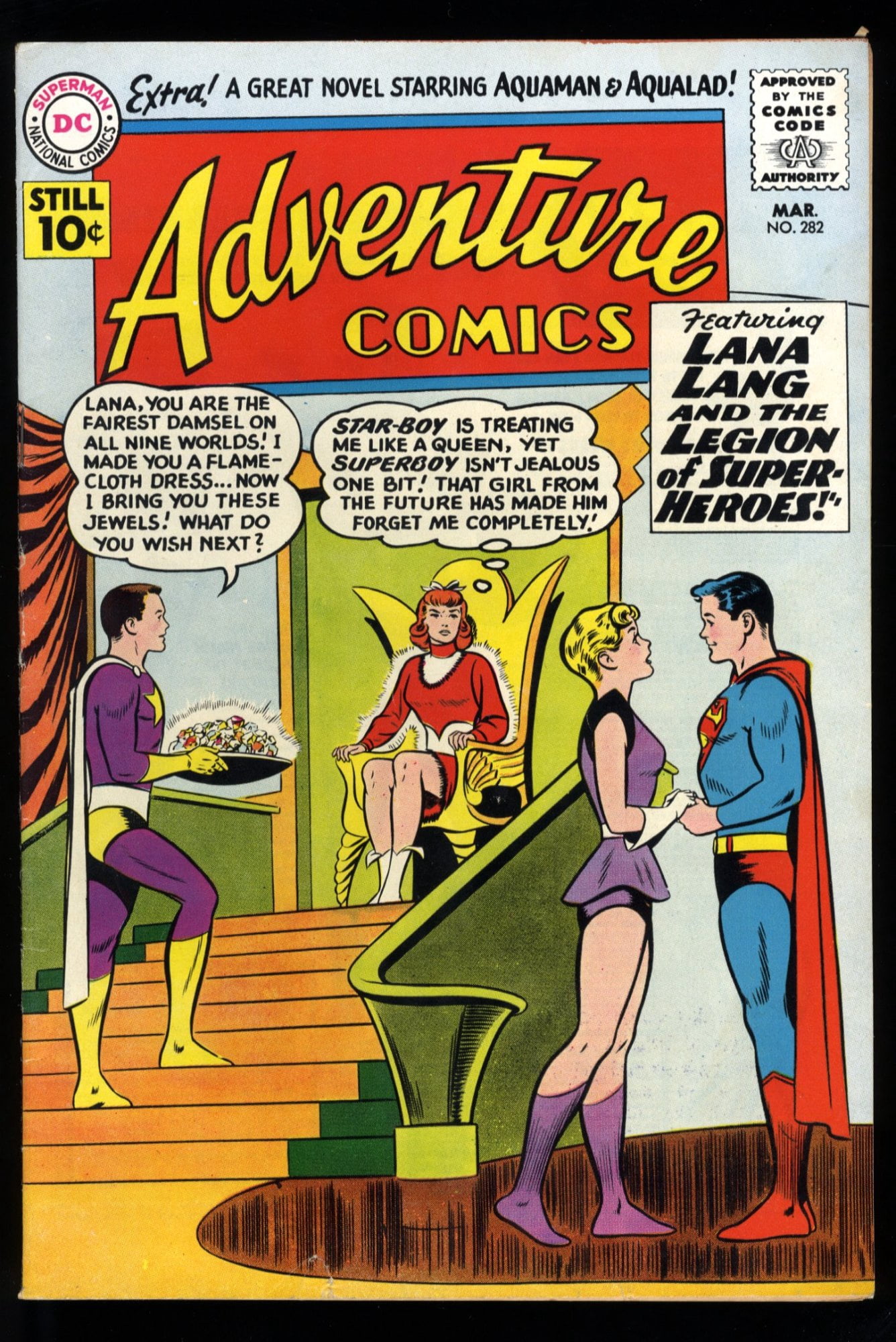 Cover of Adventure Comics #282