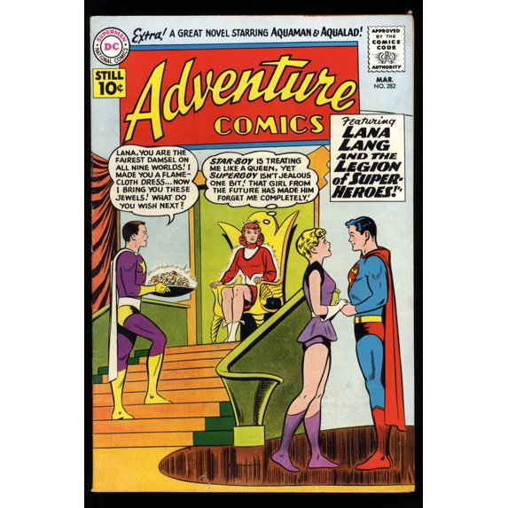 Adventure Comics #282 VF- 7.5 1st Appearance & Origin Star Boy! Comic Book