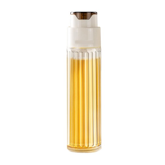 Botella de vidrio de aceite a prueba de fugas de apertura y cierre automático de 500 ml