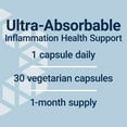 thumbnail image 4 of Life Extension Curcumin Elite™ Turmeric Extract, 500 mg - Curcuminoids, turmerones, fenugreek, inflammation health support, heart & immune support - Gluten-Free, Non-GMO - 30 Vegetarian Capsules, 4 of 9