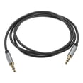 thumbnail image 1 of Cable Auxiliar Macho a Macho Unique Bargains 3.5mm 3.3 Pies Gris, 1 of 4