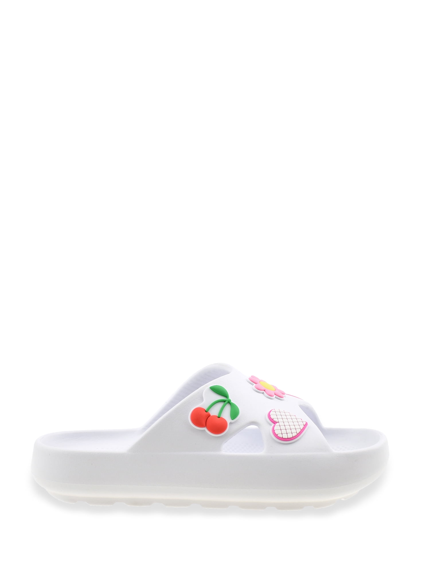Wonder Nation Little & Big Girls Charm Slides