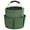 Green, variant on Folding Basket with Handles: Portable Picnic Baskets, Outdoor Beach Baskets, Garden Picking Baskets, Gift Baskets, Collapsible Bathroom Storage Baskets