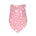 thumbnail image 3 of JUNZAN Love Dog Bandanas,Dog Bandanas Scarf Triangle Bibs Kerchief Flannel Thicken Cotton Bandana for Small Medium Large Dogs and Cats, 3 of 8