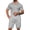 Light Gray, variant on Kixjoy Mens Short Sets 2 Piece Outfits Short Sleeve Big and Tall Collared T-Shirts and Shorts Set Casual Soft Beach Sweatsuits for Men, Dark Green M