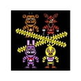 thumbnail image 7 of Five Nights at Freddy's Animatronic Squad Caution Tape Boy's Black T-shirt-M, 7 of 7