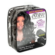 Evolve Satin-Covered Rollers, 18 pack