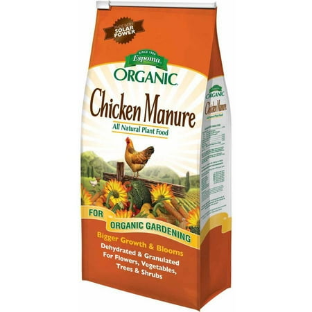 Espoma Organic Chicken Manure Plant Food, 3.75 (Best Way To Spread Manure On Lawn)