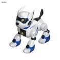 thumbnail image 6 of YKHSG R27 RC Robot Dog 2.4Ghz Smart Talking Walk & Dance Interactive Pet Puppy Robot Dog Remote Voice Control Intelligent Toys (Pink), 6 of 7