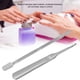 thumbnail image 1 of 2 Pcs Acero Inoxidable Removedor De Cutícula, Kit Clipper Y Herramienta De Pedicura, Removedor De Piel Muerta Tenedor Y Empujador Ecomeon no, 1 of 6