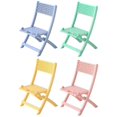 thumbnail image 1 of mini sillas plegables para casa de muñecas, con forma de mini silla y soporte para teléfono móvil., 1 of 2