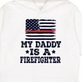 thumbnail image 3 of Inktastic Fireman Daddy is a Firefighter Toddler Hoodie, 3 of 4