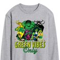 thumbnail image 3 of Marvel - St. Patrick's Day Incredibly Lucky - Men's Long Sleeve Graphic T-Shirt, 3 of 5