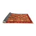 thumbnail image 2 of Ahgly Company Indoor Rectangle Abstract Orange Modern Area Rugs, 5' x 8', 2 of 4
