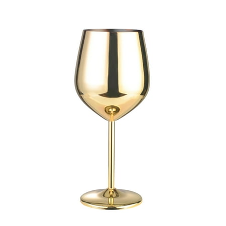 

500ml Wine Glasses Gift Barware Kitchen Champagne Cocktail Juice Stainless Steel