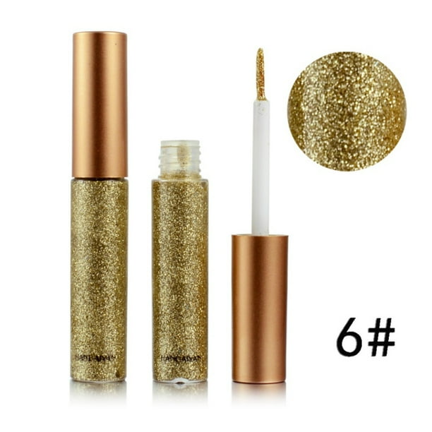 Professional Glitter Cosmetics Waterproof Shimmer Pigment Silver Gold