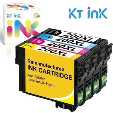 Epson Printer T200XL Ink Cartridges Replacement for T200XL for Epson XP-410 WF-2540