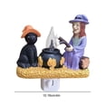 thumbnail image 3 of 2024 Luz de noche parpadeante de fogata fantasma Enchufe de pared para asar Luz de noche de malvavisco con fuego espeluznante para decoración de Halloween, 3 of 5